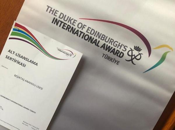 Okulumuz ´The Duke of Edinburghs International´ Ödül Programı ile anlaşma imzalamıştır.